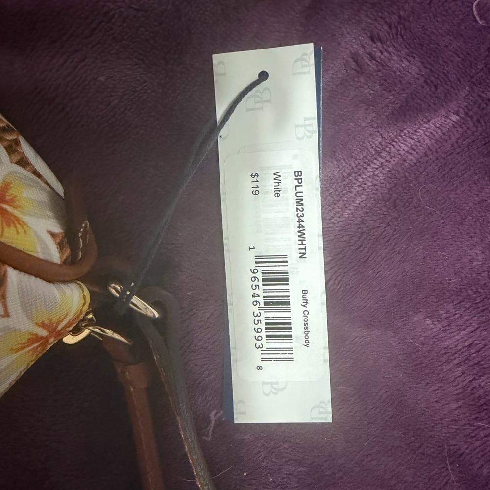 Dooney & Bourke Brown Floral Wristlet - Picture 3 of 3
